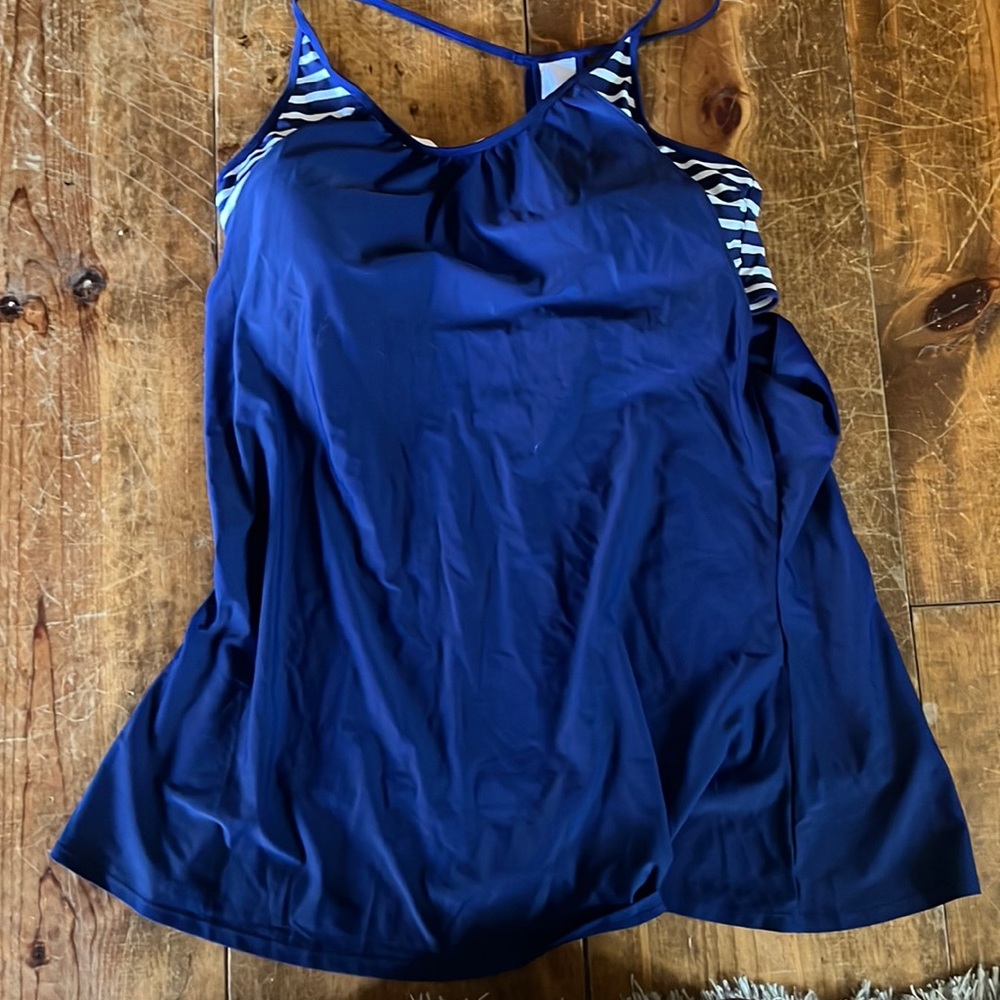 Bikini/ coverup brand new razor back cut